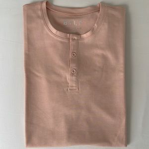 Bylt Henley Drop Cut Sz Small